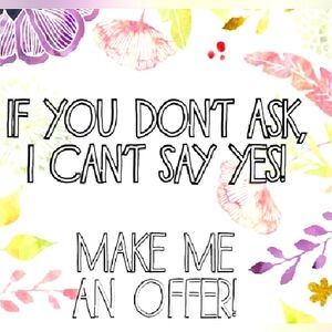 DO YOU WANT IT? SEND ME AN OFFER.